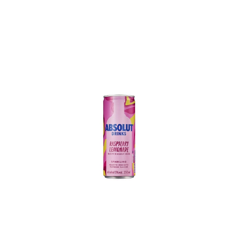 ABSOLUT RASPBERRY LEMONADE 25 cl