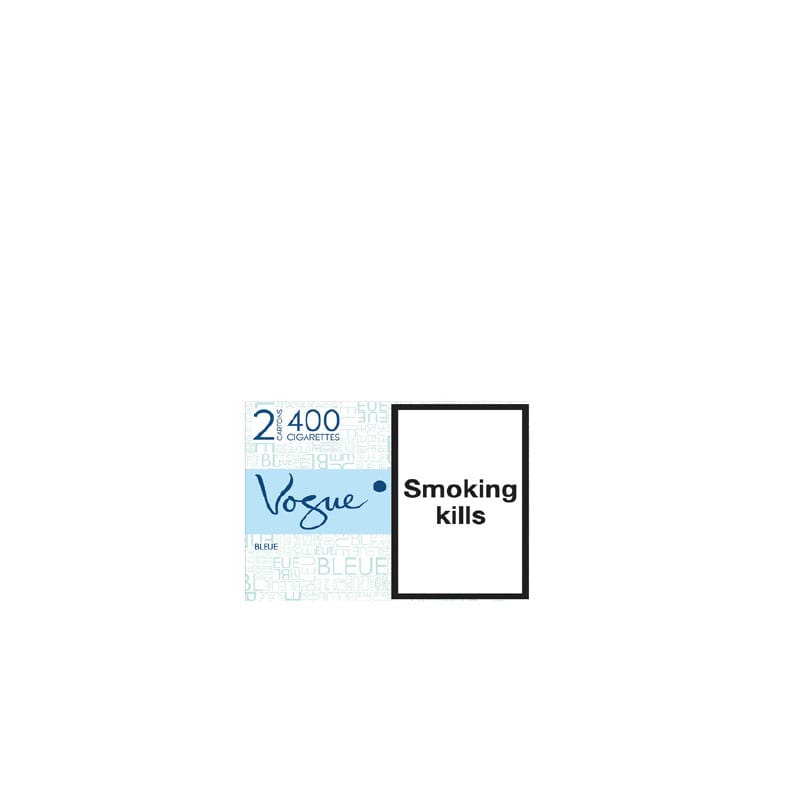 VOGUE BLEUE 400 cigarettes (2 cartouches)