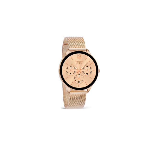 MONTRE INTELLIGENTE POUR FEMME AVIATOR F-SERIES gold