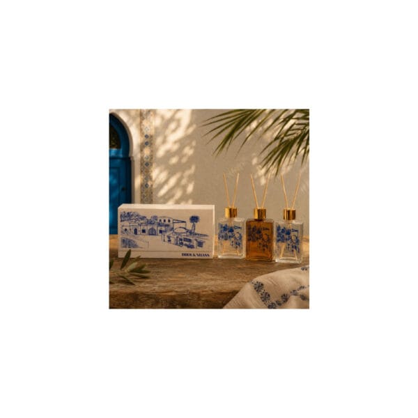 TRIO MINI DIFFUSEUR SIDI BOU SAÏD Jasmin Noir / Néroli/ Oud (3 x 30 ml)